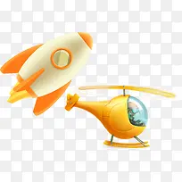 卡通飞机矢量素材-空若网 卡通飞机矢量素材-空若网