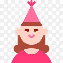 女孩的生日图标-空若网 女孩的生日图标-空若网