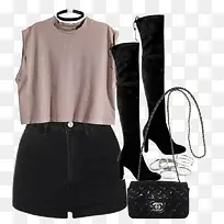 ��ɫ���ºͺ�ɫȹ��-������