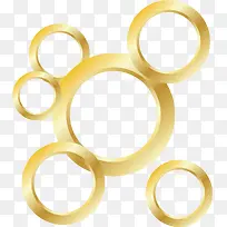 金色圆环素材-空若网 金色圆环素材-空若网