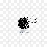 创意排球运动标志-空若网 创意排球运动标志-空若网