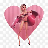 创意比基尼美女.-空若网 创意比基尼美女.-空若网