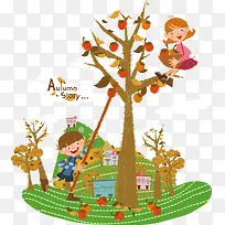 秋天的果树-空若网 秋天的果树-空若网