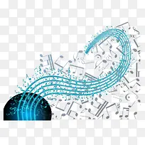 音乐符号素材矢量-空若网 音乐符号素材矢量-空若网