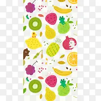 水果底纹-空若网 水果底纹-空若网