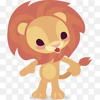 卡通小狮子动物设计-空若网 卡通小狮子动物设计-空若网
