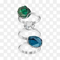 施华洛世奇首饰宝石戒指-空若网 施华洛世奇首饰宝石戒指-空若网