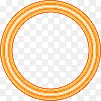 橙色创意圆环-空若网 橙色创意圆环-空若网