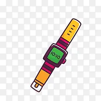 矢量卡通简洁扁平化手表-空若网 矢量卡通简洁扁平化手表-空若网