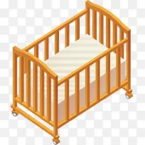 婴儿床png矢量素材-空若网 婴儿床png矢量素材-空若网