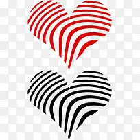 线条爱心-空若网 线条爱心-空若网