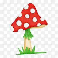 童话世界卡通手绘蘑菇-空若网 童话世界卡通手绘蘑菇-空若网