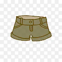 可爱绿色短裤-空若网 可爱绿色短裤-空若网