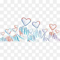 渐变爱心-空若网 渐变爱心-空若网