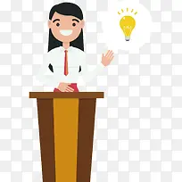 扁平化招聘人员插画-空若网 扁平化招聘人员插画-空若网