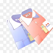 紫色红色卡通男士衬衫-空若网 紫色红色卡通男士衬衫-空若网