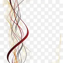 矢量彩色波浪线-空若网 矢量彩色波浪线-空若网