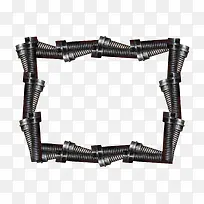 黑色漂亮金属螺丝方框-空若网 黑色漂亮金属螺丝方框-空若网