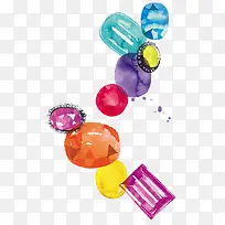 手绘宝石-空若网 手绘宝石-空若网