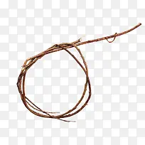 棕色枯枝圆环-空若网 棕色枯枝圆环-空若网