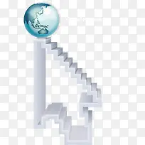 商务楼梯素材矢量图-空若网 商务楼梯素材矢量图-空若网