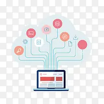 矢量画册电脑-空若网 矢量画册电脑-空若网