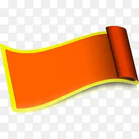 中秋节红橙色渐变条幅-空若网 中秋节红橙色渐变条幅-空若网