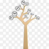 创意时钟树-空若网 创意时钟树-空若网