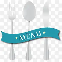 矢量手绘刀叉餐具-空若网 矢量手绘刀叉餐具-空若网