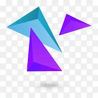 矢量 卡通手绘 三角体组合-空若网 矢量 卡通手绘 三角体组合-空若网