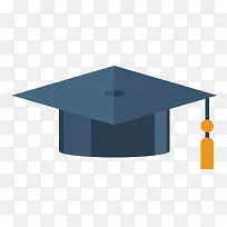 矢量学士帽素材-空若网 矢量学士帽素材-空若网