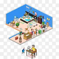 扁平化男孩房间-空若网 扁平化男孩房间-空若网