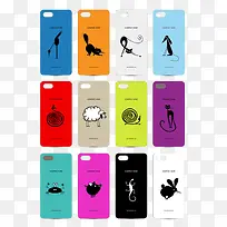 彩色动物卡片-空若网 彩色动物卡片-空若网