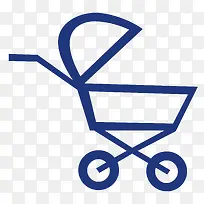 矢量婴儿车-空若网 矢量婴儿车-空若网