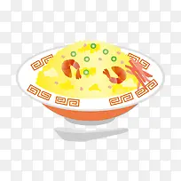 卡通简约美食装饰广告设计炒饭-空若网 卡通简约美食装饰广告设计炒饭-空若网