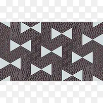 灰色三角形线条几何印花-空若网 灰色三角形线条几何印花-空若网