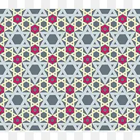 彩色三角形几何线条印花-空若网 彩色三角形几何线条印花-空若网