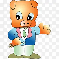 可爱卡通小猪造型-空若网 可爱卡通小猪造型-空若网