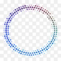 蓝色波点边框-空若网 蓝色波点边框-空若网