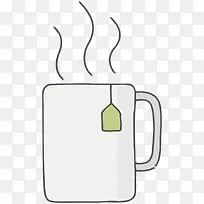 矢量手绘冒着热气的杯子素材-空若网 矢量手绘冒着热气的杯子素材-空若网