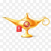 阿拉丁神灯金色-空若网 阿拉丁神灯金色-空若网