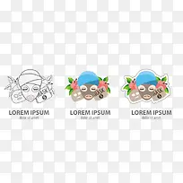 美容院图标-空若网 美容院图标-空若网