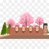 中山公园插画-空若网 中山公园插画-空若网