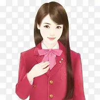 红色上衣美女-空若网 红色上衣美女-空若网