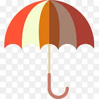 简约扁平化雨伞-空若网 简约扁平化雨伞-空若网