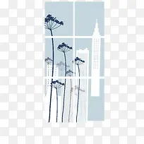 矢量扁平化窗户素材-空若网 矢量扁平化窗户素材-空若网