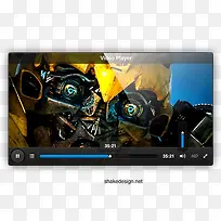 播放器界面矢量-空若网 播放器界面矢量-空若网