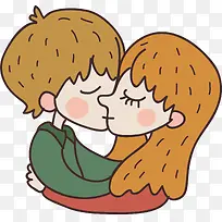 拥吻的情侣-空若网 拥吻的情侣-空若网