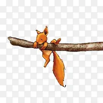 树枝上的松鼠-空若网 树枝上的松鼠-空若网