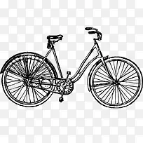 手绘单车-空若网 手绘单车-空若网